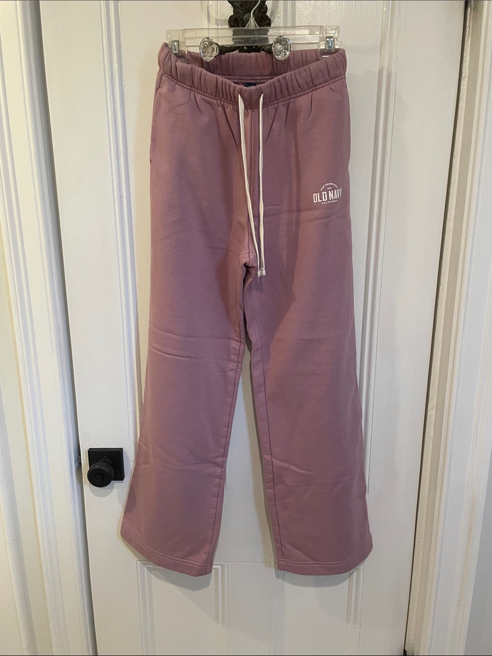 Old Navy Dusty Mauve Drawstring Sweatpants